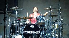 Chris Frazier performing with Foreigner at Centro de Convenciones Claro, Lima-Peru, 02/04/2013