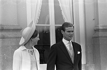 Margrethe II et Henri de Laborde de Monpezat