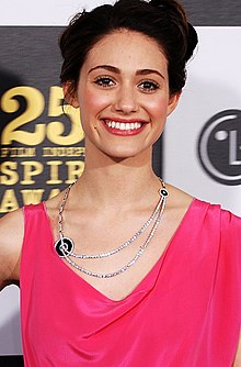 Emmy Rossum at The Ripple Effect charity event in Los Angeles, December 2011.