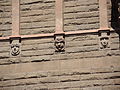 West side tower grotesques