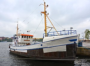 SIngapore vid kaj på Norr Mälarstrand i Stockholm