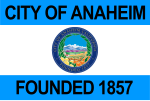 Vlajka Anaheimu