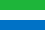 Bandiera della nazione Sierra Leone