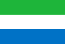 Description de l'image Flag of Sierra Leone.svg.