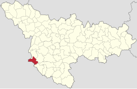 Location in Timiș County