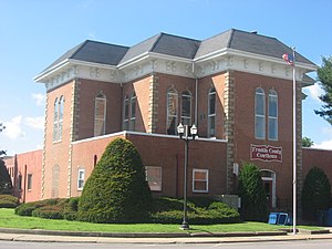 Здание суда округа Франклин в Бентоне