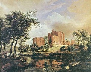 Ruines du château de Brederode (1667), National Gallery, Londres