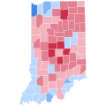 United States Presidential election in Indiana, 1996