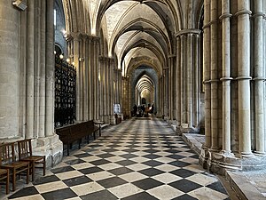 Nave lateral del coro