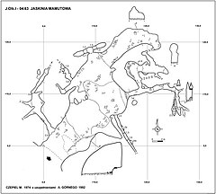 Plan jaskini