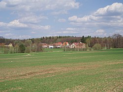 Jesenice - celkový pohled od Jerusalema