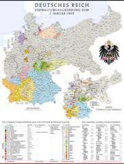 Verwaltungsgliederung des Deutschen Reichs 1900