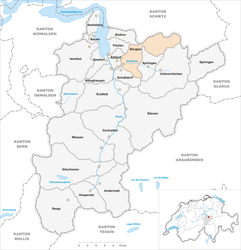 Bürglen – Mappa