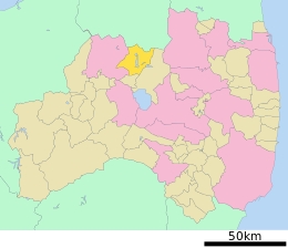 Kitashiobara – Mappa