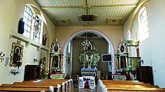 Wnętrze Kościoła św. Marcina w Żninie