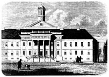 Piarist College in the 19th century Kolegium Pijarow in Radom 1864.jpg