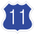 Korea Expressway No.11(1983-1997).svg