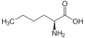 norleucine (n-butyl side-chain)