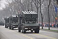3 LAROM durant une parade militaire lors de la journée nationale roumaine