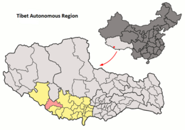 Contea di Saga – Mappa
