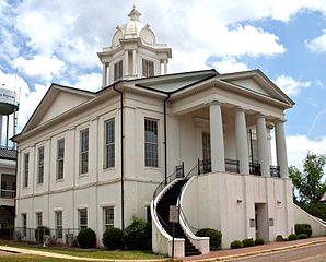 Das Lowndes County Courthouse in Hayneville