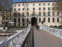 Vue du lycée Ampère en 2009.