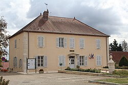 Skyline of Les Essards-Taignevaux