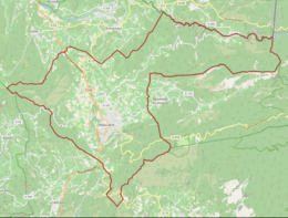 Malaucène - Localizazion