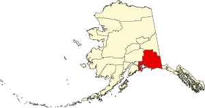 Location of the Valdez-Cordova Census Area in ...