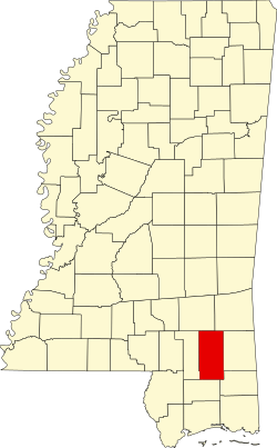 Koartn vo Perry County innahoib vo Mississippi