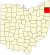 Map of Ohio highlighting Trumbull County.svg