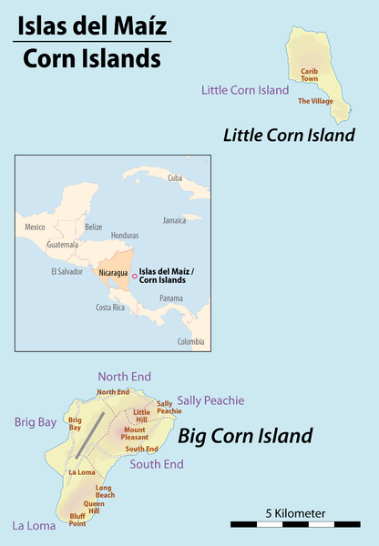 File:Map of the Corn Islands (Nicaragua).png