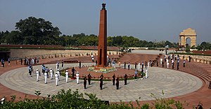 National War Memorial on the 21st anniversary of Kargil Vijay Diwas, 2020.jpg