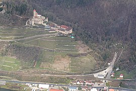 Burg Hornberg und Untertageanlage (UTA) der Bundeswehr