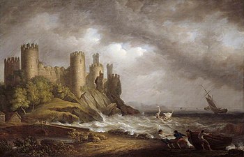 Conwy Castle (1794), National Trust