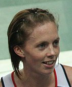 Nicola Sanders wurde Vierte im dritten Halbfinale und erreichte aufgrund der beiden beteiligten russischen Dopingbetrügerinnen nicht das Finale