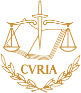 Emblema do Tribunal de Justiça da União Europeia (TJUE)