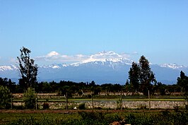 De vulkaan Nevado de Longaví