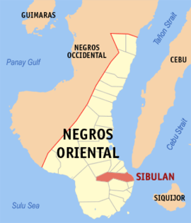 Sibulan na Negros Oriental Coordenadas : 9°21'N, 123°17'E