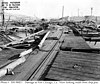 Damage at the Port Chicago Pier