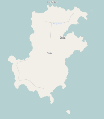 Location map Principe