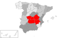 Provincias manchegas según el regionalismo manchego del siglo XX.