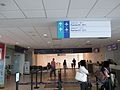 Pintu daftar masuk (check-in) di Lapangan Terbang Antarabangsa Luis Muñoz Marín.