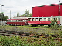 Museumsbahn im Bahnbetriebswerk Rahden