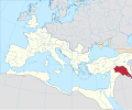 Mesopotamia (Roman province) (116-117/198-637 AD) in 117 AD.
