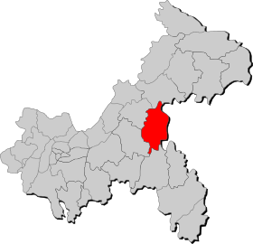 Localisation de Shízhù tǔjiāzú Zìzhìxiàn