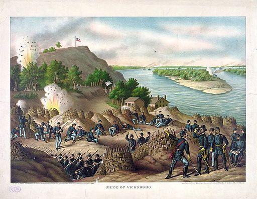 Siege of Vicksburg by Kurz & Allison