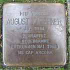 Stolperstein für August Kirchner