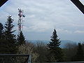 Sendeturm auf dem Mont Saint-Rigaud