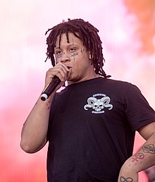 Trippie Redd performing in 2019